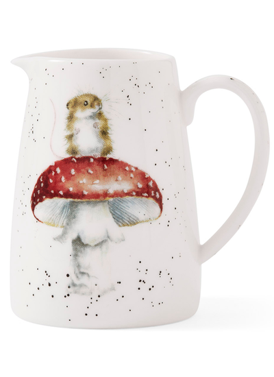 He's A Fun-Gi Mouse & Mushroom Posy Jug